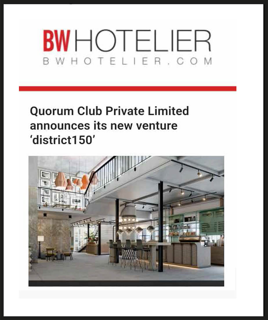 Hyderabad Knowledge City Meeting Venues | The Quorum Club | district150